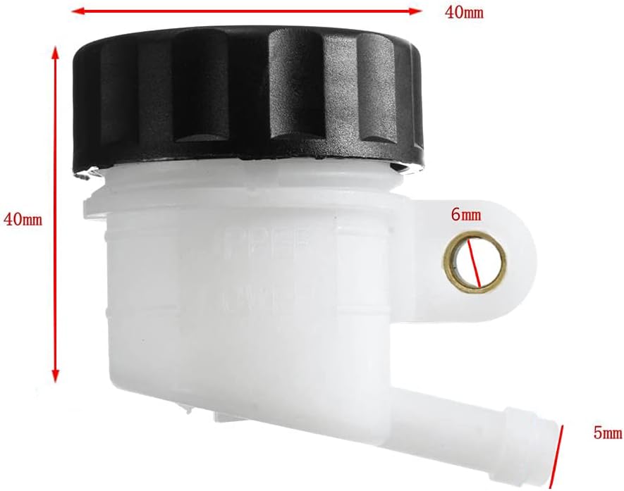 Universal Motorcycle Oil Cup Brake Fluid Reservoir Foot Rear Brake Master Cylinder Tank Oil Cup Fluid Bottle Reservoir