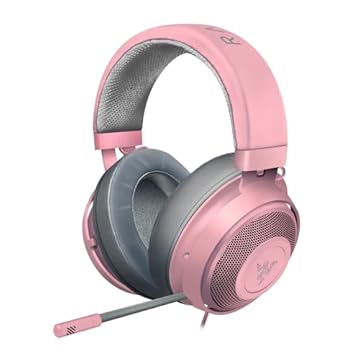Headset Gamer Razer Kraken Multi Platform, Quartz Rosa