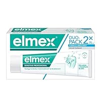 ELMEX Sensitive Adult Toothpaste 2 x 75ml Unflavoured Paste