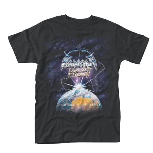 Plastic Head Diamond Head Lightning T-Shirt pour Homme - Noir - XX-Large