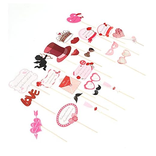 Accesorios para Fotomatón, Decoración de Accesorios para Fotomatón de Boda, Amplia Gama de Usos para Despedida de Soltero