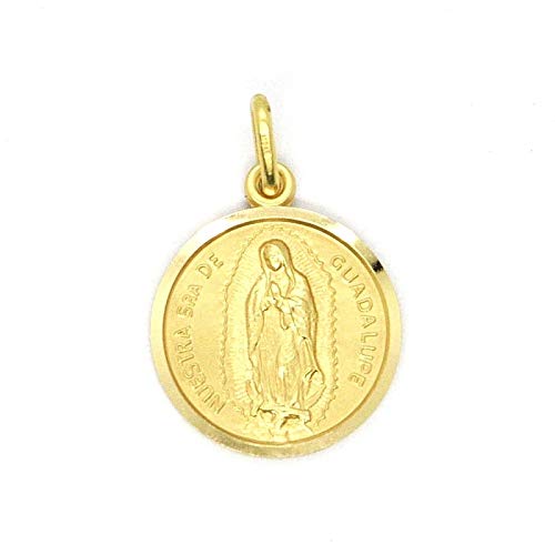Medaglia, ciondolo in oro giallo 18k, 750, Nostra
