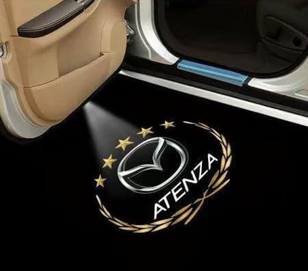 UTRFJO Car Door Projector Lights for Mazda 8 RX-8 Atenza, Car Door Welcome Light Car Door Light Projector Courtesy Door Light, Welcome Light Lamp Door Light Puddle Lights,1pcs