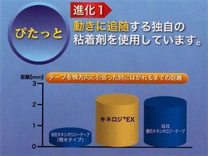 Amazon.co.jp: キネロジEX《撥水》 50mm×5m 6巻入 NKEX-50 : スポーツ