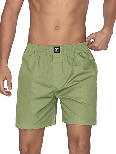 Image of XYXX Men's Surf & Pace Super Combed Cotton Boxer Shorts (Pack of 2)