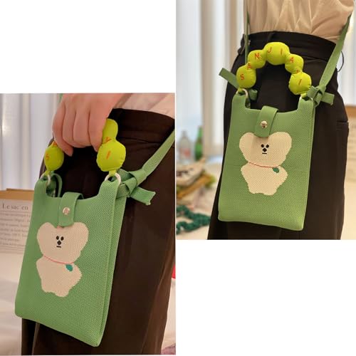 Crochet purse，Small Crossbody Bags for Women，Cell Phone Purse Cross Body Handbag3