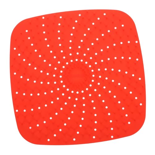 UKCOCO Tapete Reutilizable para Freidora de Aire de Silicona Resistente al Calor Antiadherente y Fácil de Limpiar para Cocina con Alimentos como Alitas Hamburguesas y Verduras Compatible
