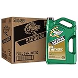 Quaker State Full Synthetic 0W-20 Motor Oil, 5 Quart (3 Pack)