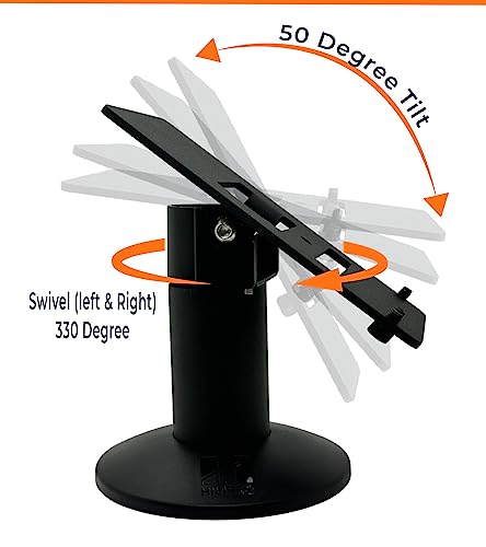 HILIPRO Suporte giratório de metal para PAX PX7, PX5, Áries 8 e Áries 6 - giratório e inclinado - ki
