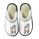 [Cosbanana] スターウォーズ スリッパ 室内 ルームシューズ 冬 ボア 洗える 滑り止め 起毛 暖かい 歩きやすい メンズ レディース おしゃれ キャラクター