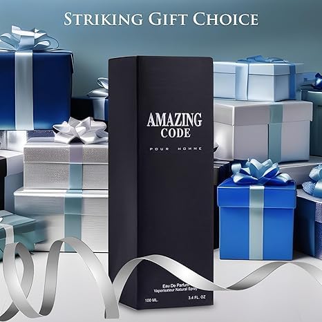 TWISHA Amazing Code Cologne for Eau de Parfum Natural Spray 3.4 Fl Oz Perfume for Men Suitable for All Skin Type Men Fragrance Daily Used - Image 2