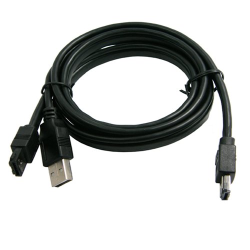 Cable Akust eSATA a USB/eSATA 1 metro miniatura 2