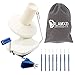Produktbild Wollwickler Yarn Garnwinder Kreuzwickler Knäuelwickler Wolle String Kugel Skein Winder Knitting Wool Operated Handbetriebene,Lamxd Faserkugelwickler, handbetrieben, mit Fadenschneider, Schere,4-OZ
