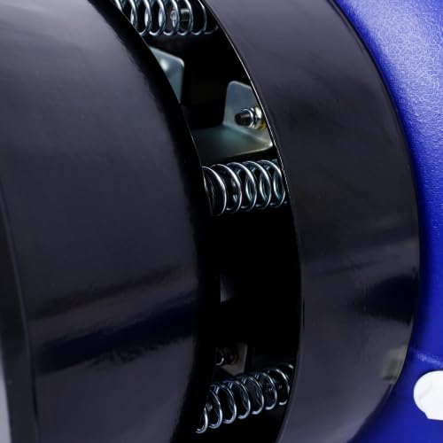 18LBS Vibratory Tumbler - 120V 60Hz Metal Polishing Tumbler with Blue Bowl