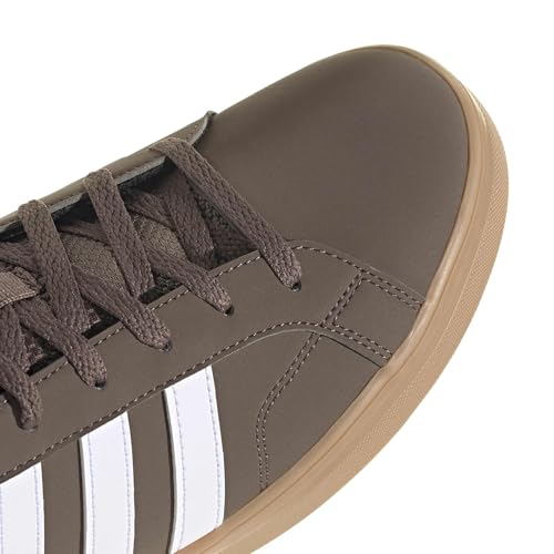 adidas Herren Vs Pace 2.0 Shoes, Earth Strata/FTWR White/Gold Met., 42 2/3 EU – Ansicht 5
