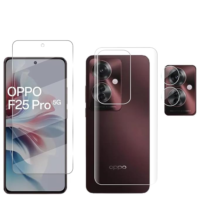 Guardor Safety Matters Screen Guard for Oppo F25 Pro 5G Anti Scratch Nano Glass 9H Plus Hardness - |Front&Back + Camera Guard| (B0CY5JJ1RP) Amazon Price History, Amazon Price Tracker
