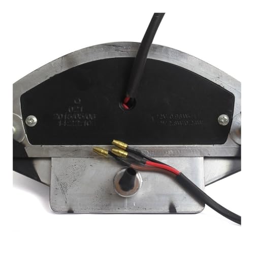 Feu stop LED E4 haute visibilité avec clignotant de plaque 12V