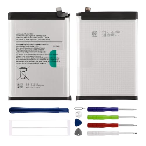 Duotipa New Replacement Battery HQ610 for Nokia G42/ G310/ G400 with Repair Tools Kit