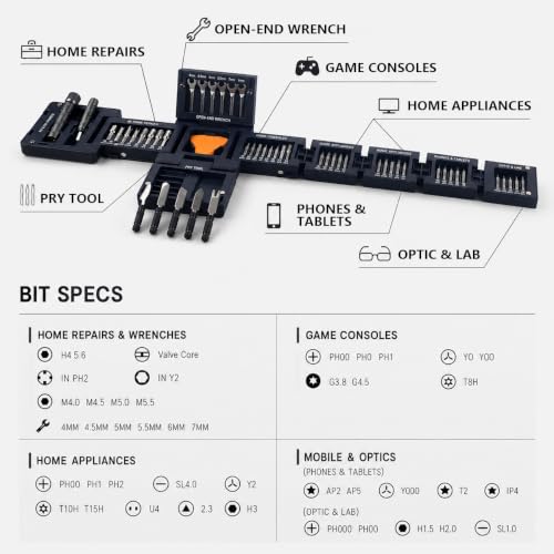 55-in-1 Magnetic Tool Cube Kit DROPS TO (MORE OPTIONS AVAILABLE) - image 9