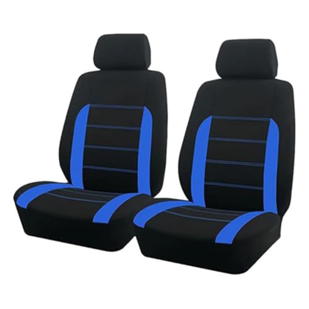 JABBNGD Car Seat Protector, for Ford Puma St-Line 2020-2025 NonSlip Waterproof Breathable Seat Covers Front Auto Seat Covers Interior Accessories Front Pair,E