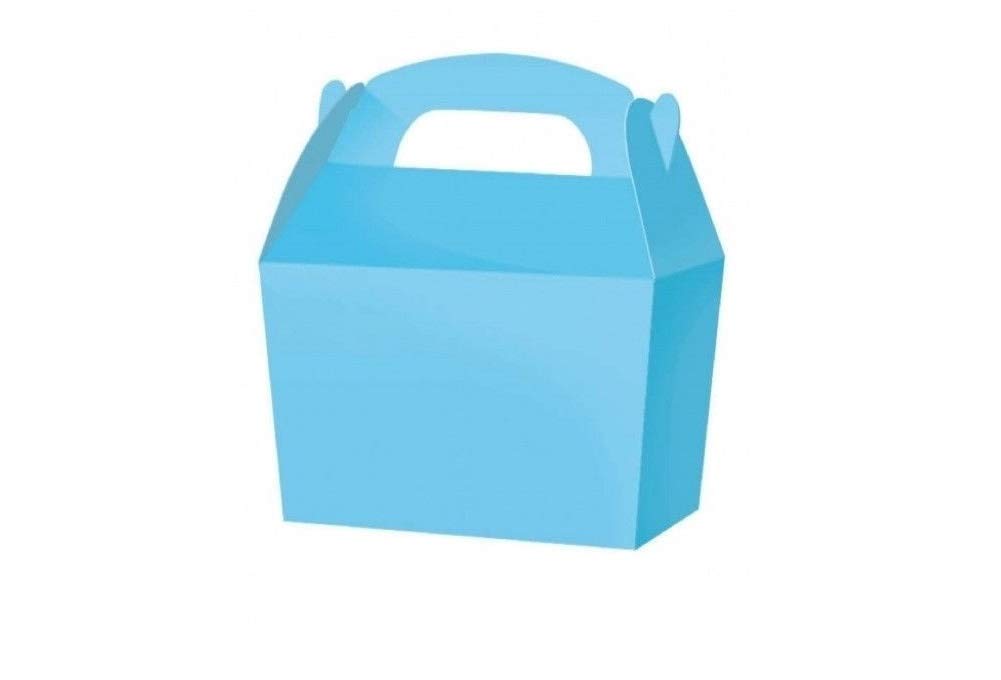 Playwrite Treat Boxes - Wedding Favour Cupcake Gift Party Box - Choose From 13 Colours (40, Baby Blue) — image 1