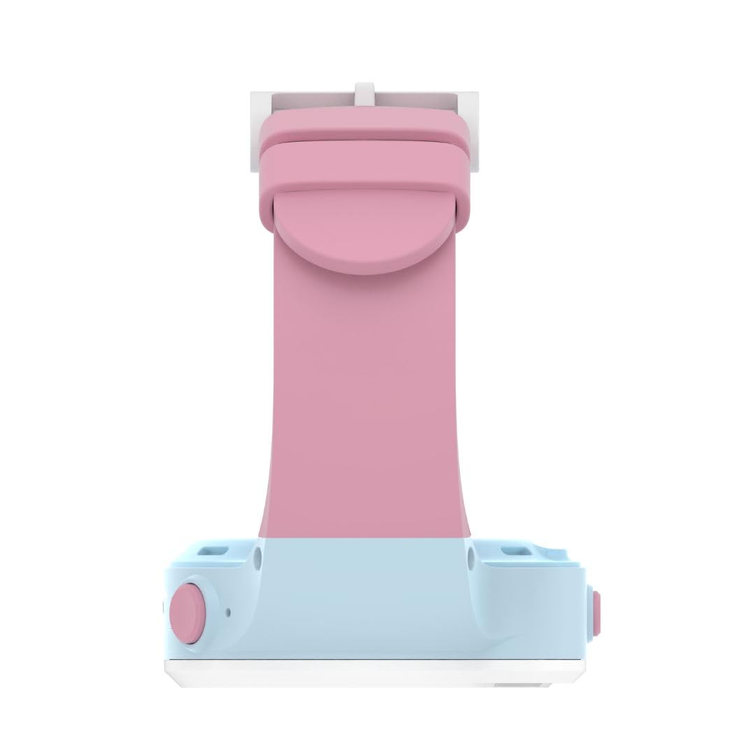 Smart Kids Stellar - Montre Connectée Enfant 4G avec Appels Vidéo HD, GPS Précis, Zone Sécurisée, SOS, Podomètre, Jeux et MP3 - Étanche pour Aventures Quotidiennes - 2 Ans Garantie (Rose)