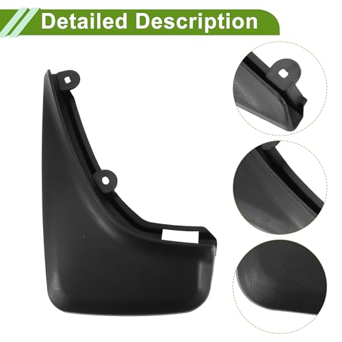 Image of Mud Flaps Splash Guards for Jeep Cherokee 2019-2022 Front and Rear Mud Guards 1 Set