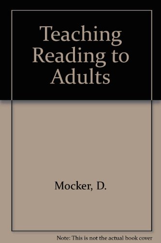 Teaching Reading to Adults 0673244032 Book Cover