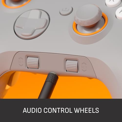 Image of SCUF VALOR Wired Performance Anti-Drift TMR Xbox Controller - Light Gray | Customizable Back Paddles, Instant Triggers, Audio Controls, Xbox Series X|S, Xbox One, Windows PC