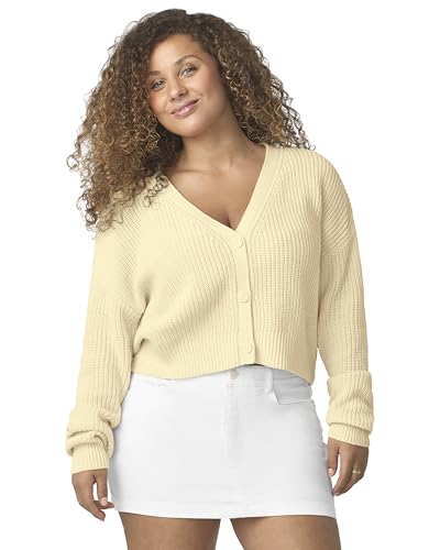 Image of Florence by Mills Women's Bright Side Cropped Cardi Sweater