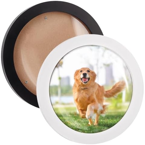 FINGERINSPIRE Round Wooden Photo Frames Set Cover