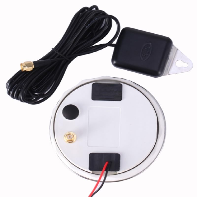 30 MPH 60 MPH 120 MPH Digital GPS Tacho Gauge Wasserdicht Speed ​​Gauge Meter 85MM New Universal Fit for Auto Boot Marine Truck(WS 120MPH)