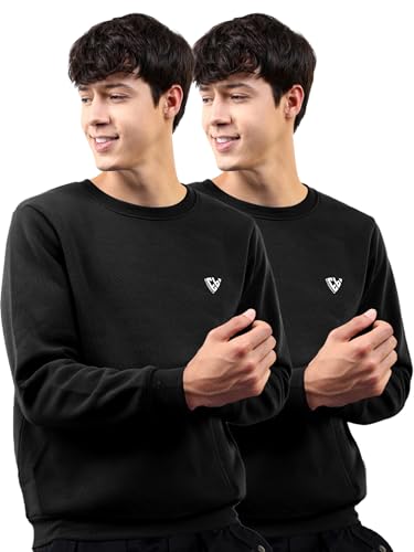 Image of Noble Monk Men's Fleece Crew Neck Sweatshirt