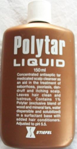 Stiefel Polytar Liquid Shampoo Scalp Dandruff Psoriasis Itching Hair Clean 150ml