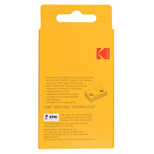 Kit inicial de papel fotográfico Kodak Zink Premium 2x3 pulgadas con álbum de fotos miniatura 3