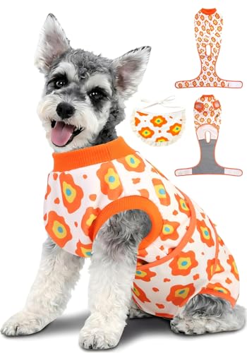 Image of Dog Surgery Recovery Suit, Onesie for Female Male Dogs Post Spay Neuter,XS