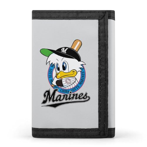 ミニ財布 千葉ロッテマリーンズ ミニウォレット 三つ折り 小銭入れ 小さい財布 メンズ レディース コンパクト カード入れ 札入れ コインケース カードケース 誕生日 ギフト 贈り物 プレゼント 人気 ビジネスのサムネイル