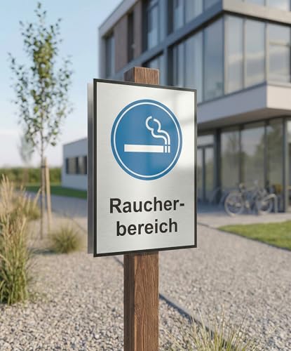 Raucherbereich Schild A5 (148x210mm)