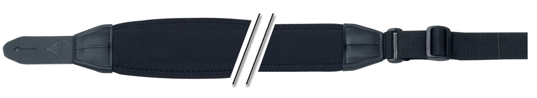 Neotech Super Strap - Correa para bajo eléctrico - Super Bass - Cómoda almohadilla de neopreno - Longitud ajustable - Negro - 5601002