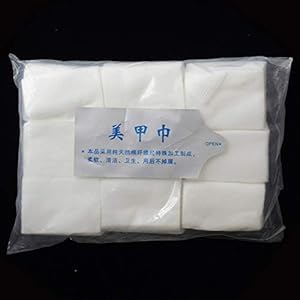 DBSUFV Nail Art Remover Handdoek Niet-pluizende Manicure Doekjes UV Gel Nagels Polish Schoon Katoen Papier Tool Nail…