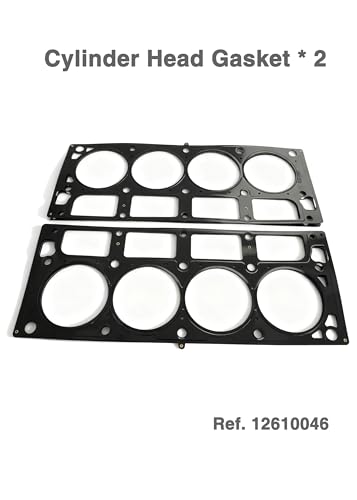 Image of HS26192PT-5 Cylinder Head Gasket Kit with TTY Bolts Set ES72390 for GM 6.0L 6.2L V8 Gen IV LS-based Engines, Fits for L96 LY6 L76 L92 L94 L9H 2007-2020 Chevy Express Silverado, GMC Savana Sierra Yukon