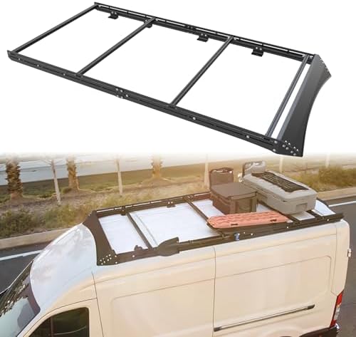 MELIPRON Van Roof Rack Fit for Ford Transit 148" WB Medium Roof