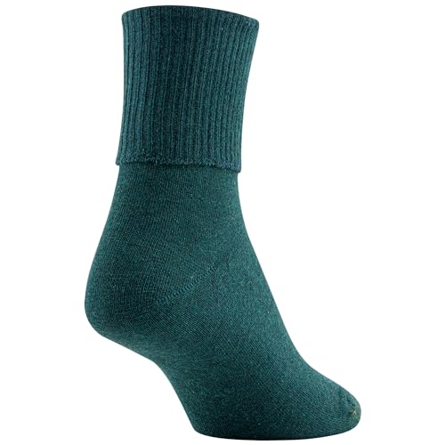 Image of GOLDTOE Women's Classic Turn Cuff Socks, Multipairs