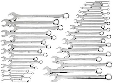 GEARWRENCH 44 Pc. Master Combination Wrench Set, Metric/SAE - 81919