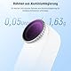 NEEWER ND-Filter-Set, kompatibel mit Insta360 GO 3S, CPL+ND8+ND16+ND32 Filter-Set, Action-Kamera-Zubehör, Polarisations- und Neutraldichtefilter, mehrfach beschichtetes optisches HD-Glas