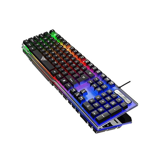 Teclado mecánico BAYAJIAZ con cable y mouse 104 teclas miniatura 3