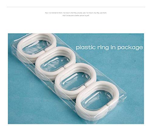 Daesar 40x60 Badematte WC Vorleger Fluss Bäume Anti-Schimmel Duschvorhang 165x180 cm, Badematte 2 Teilig – Bild 5