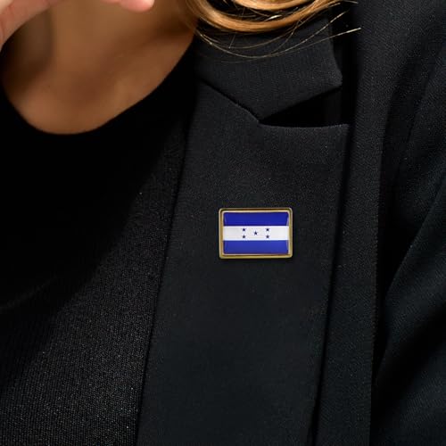 Image of Country Flag Brooch Metal Alloy Souvenir Pin Shirt Hat Backpack Jewelry Accessories Decoration Party Christmas Gift Badge International Travel Pin