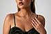 Kyerlyn Silver Lace Chain Y Lariat Necklace Long Drop Lip Chain Pendant Y Necklace for Women Fashion Jewelry