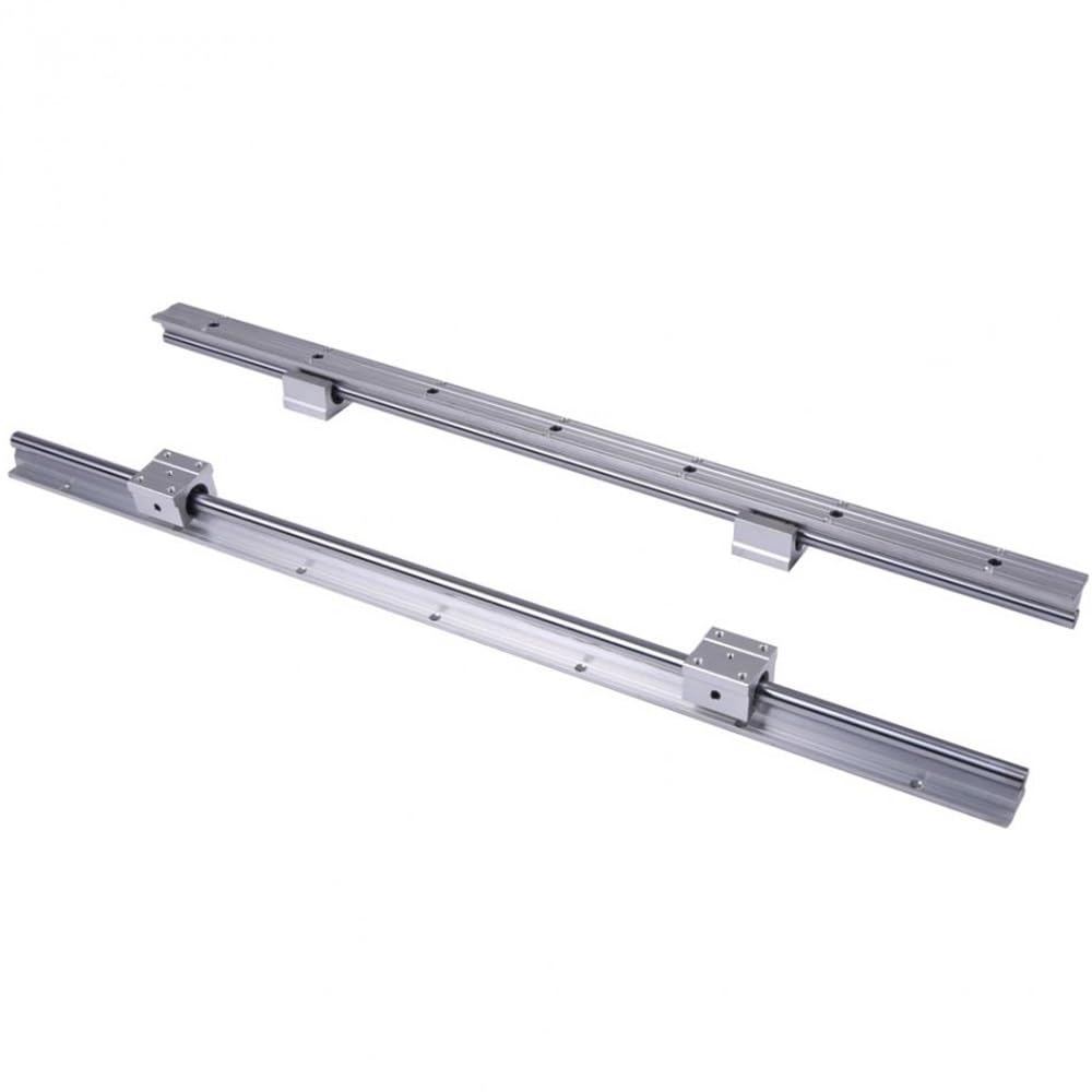 Juego de 2 rieles lineales SBR10 de 300 mm, 500 mm, 600 mm y